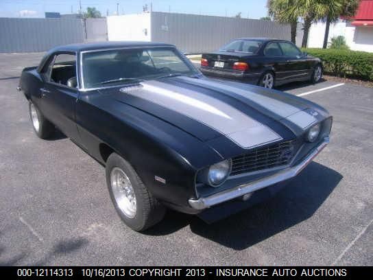 1969 CHEVROLET CAMARO