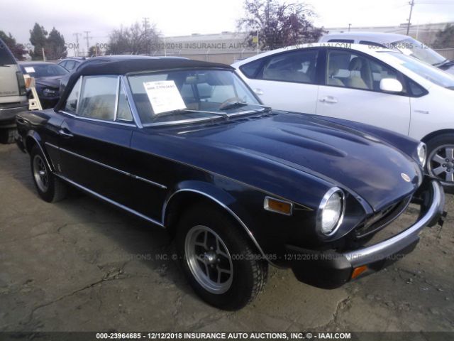1978 FIAT SPIDER 124