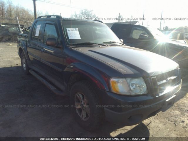 Used Car Ford Explorer Sport Trac 05 Blue For Sale In Pittston Pa Online Auction 1fmzu77k65ub