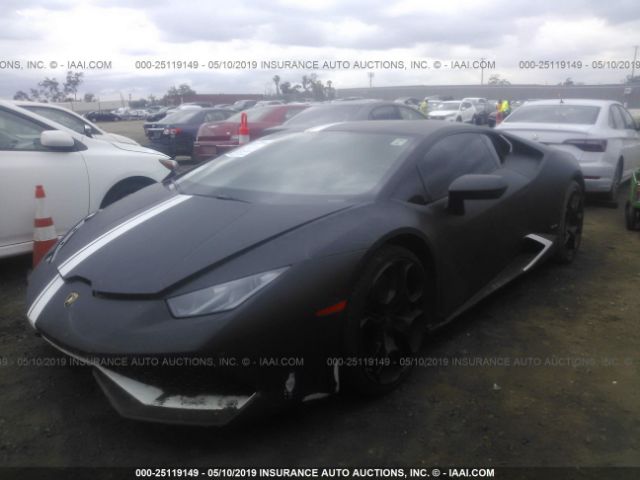 Salvage 2015 Lamborghini Huracan For Sale In North Hollywood Ca