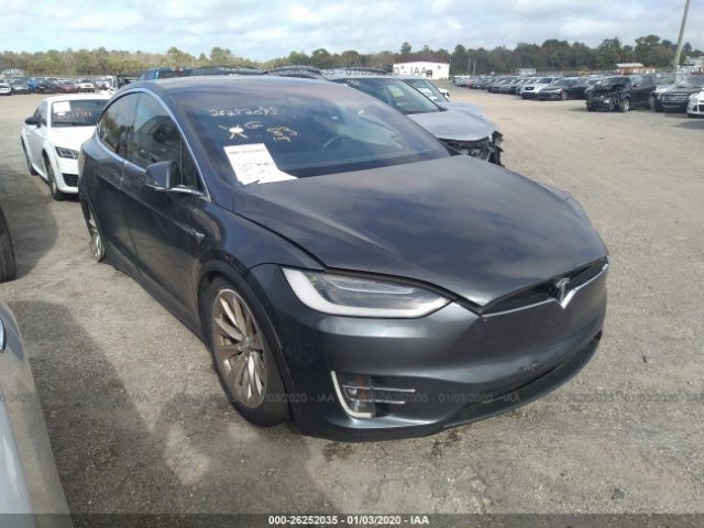 Salvage Title 2017 Tesla Model X U U Ux For Sale In Hudson