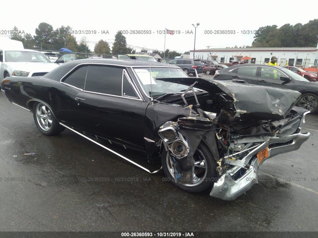 Salvage, Wrecked Vehicles Auctions Online | 1966 PONTIAC GTO For Sale