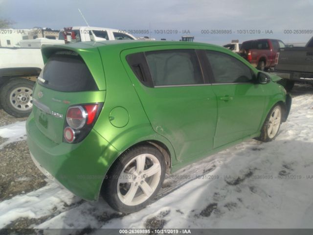 Salvage Title 2014 Chevrolet Sonic 1 4l For Sale In Casper