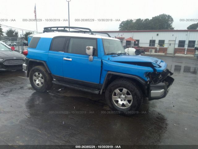 Salvage Title 2007 Toyota Fj Cruiser 4 0l For Sale In Charlotte Nc