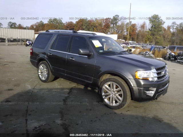 Salvage Car Ford Expedition 2015 Gray for sale in ASHLAND VA online
