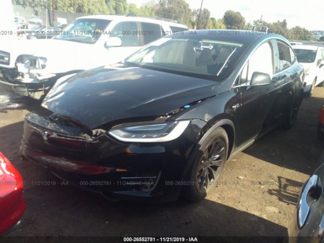 Salvage Title 2017 Tesla Model X U U Ux For Sale In Los