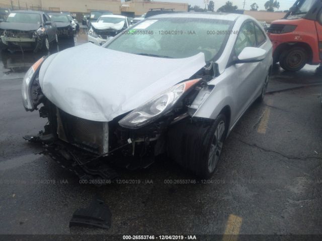 Salvage Title 2013 Hyundai Elantra Coupe 1 8l For Sale In