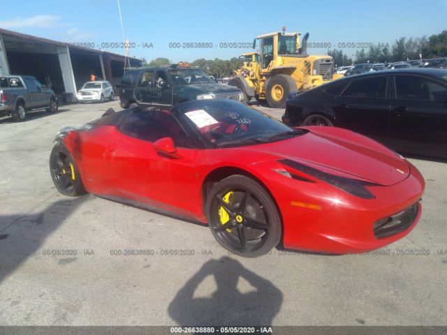 Salvage Ferrari For Sale