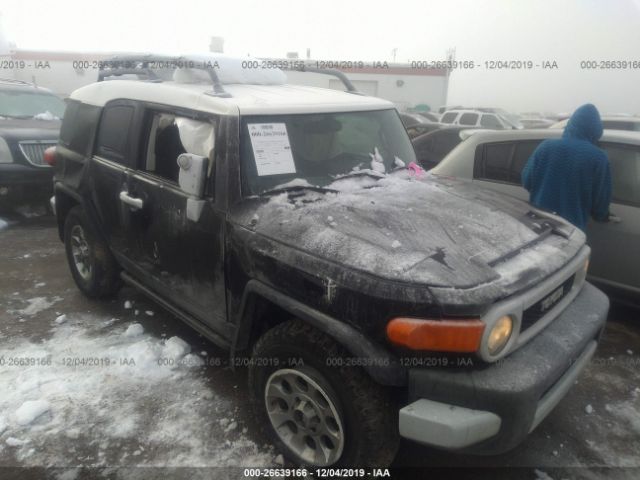 Salvage Title 2012 Toyota Fj Cruiser 4 0l For Sale In Ogden Ut