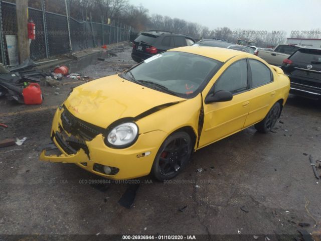 Yellow Dodge Neon For Sale