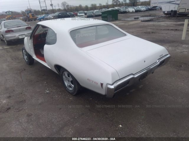 Salvage Title 1968 Pontiac Gto For Sale In South Bend In