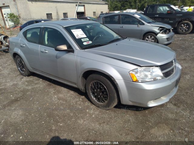 salvage car dodge avenger 2010 silver for sale in new castle de online auction 1b3cc4fb5an121634 ridesafely