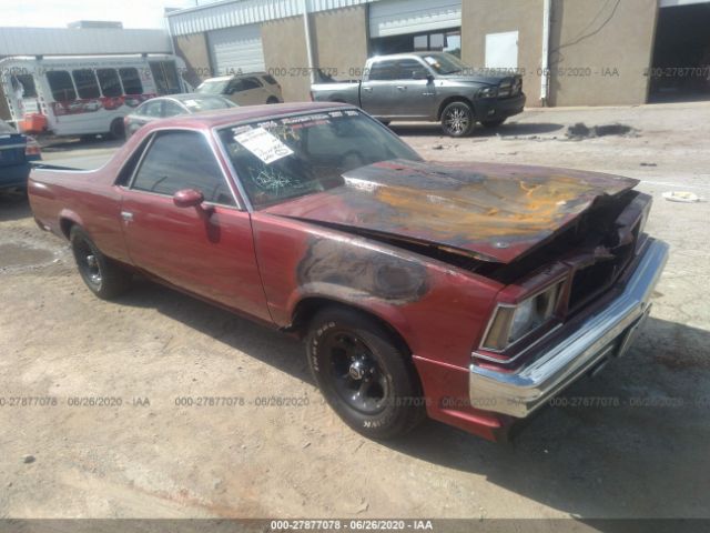 1979 CHEVROLET EL CAMINO