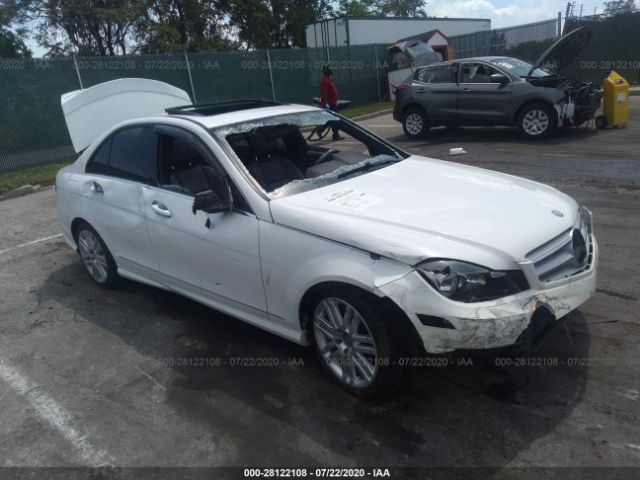 WDDGF8AB2DR257292 2013 MERCEDES-BENZ C-CLASS фото продажи на аукционе Америки no.1