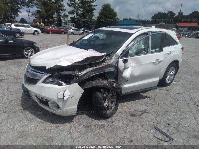 Salvage Car Acura Rdx 2014 White For Sale In Simpsonville Sc Online Auction 5j8tb3h5xel005156