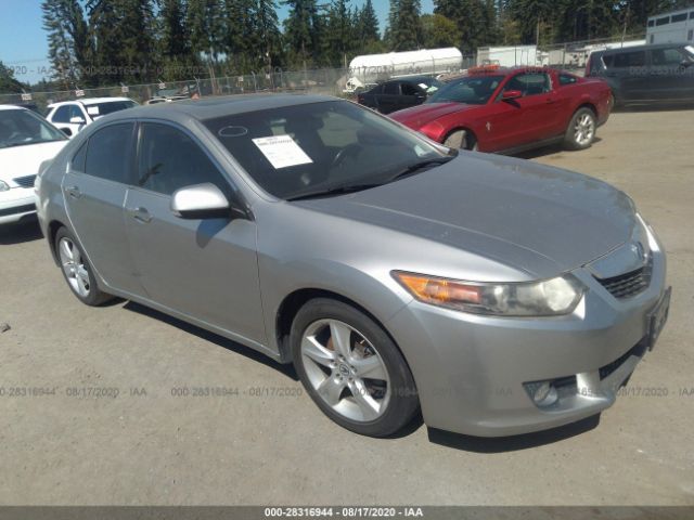 Used Car Acura Tsx 09 Silver For Sale In Tukwila Wa Online Auction Jh4cuc
