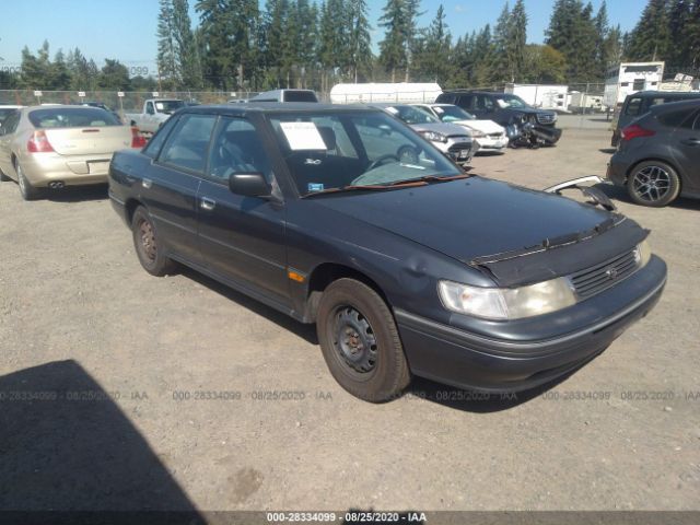 salvage car subaru legacy 1992 black for sale in tukwila wa online auction 4s3bc6325n1613295 ridesafely