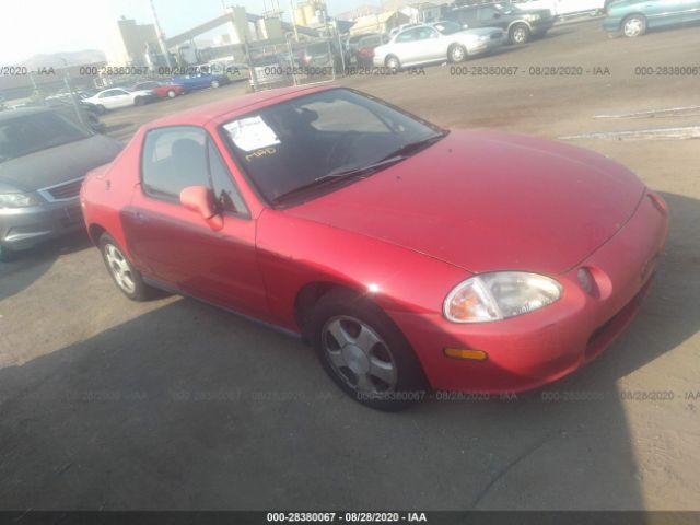 Used Car Honda Civic Del Sol 1993 Red For Sale In Bay Point Ca Online Auction Jhmeh6263ps