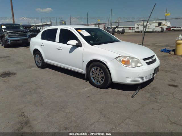 salvage car chevrolet cobalt 2009 white for sale in lubbock tx online auction 1g1at58h497159409 ridesafely