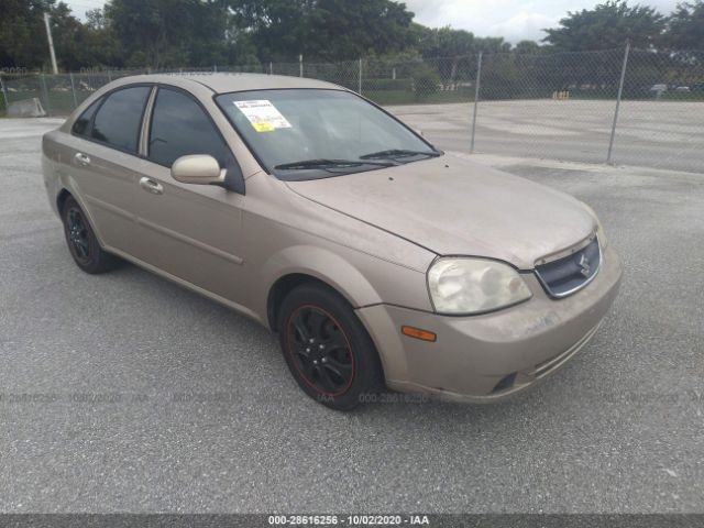 used car suzuki forenza 2008 gold for sale in pembroke pines fl online auction kl5jd56z88k835670 ridesafely