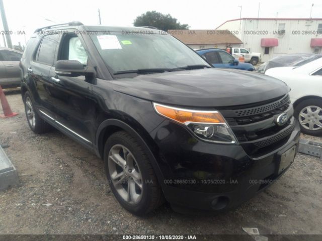 Salvage Car Ford Explorer 15 Black For Sale In Palmetto Fl Online Auction 1fm5k7f80fgb776