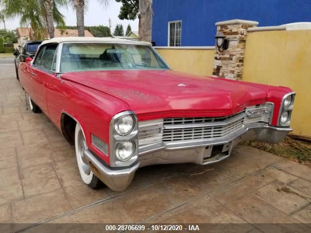 clean title 1966 cadillac deville for sale in downey ca 28706699 sca sca auctions