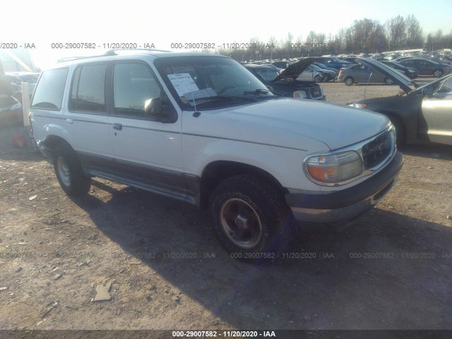Salvage Car Ford Explorer 1998 White For Sale In Eminence Ky Online Auction 1fmzu34e1wua