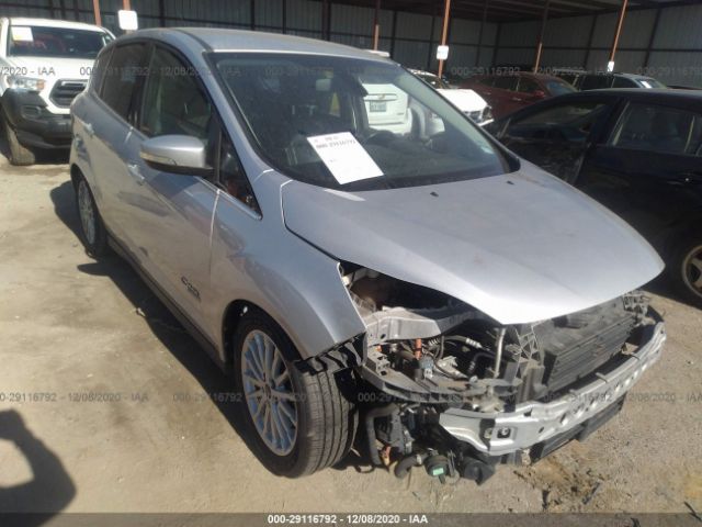 Salvage Car Ford C Max Energi 15 Gray For Sale In Justin Tx Online Auction 1fadp5cu7fl