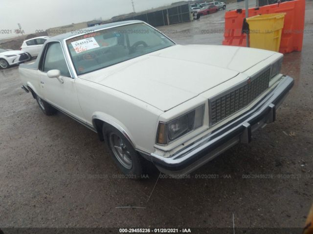 1978 CHEVROLET EL CAMINO