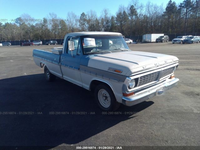 Used Car Ford F150 1970 Light Blue For Sale In Online Tx Online Auction F10ynh91434