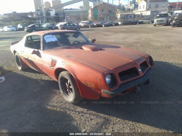 1975 PONTIAC TRANS-AM