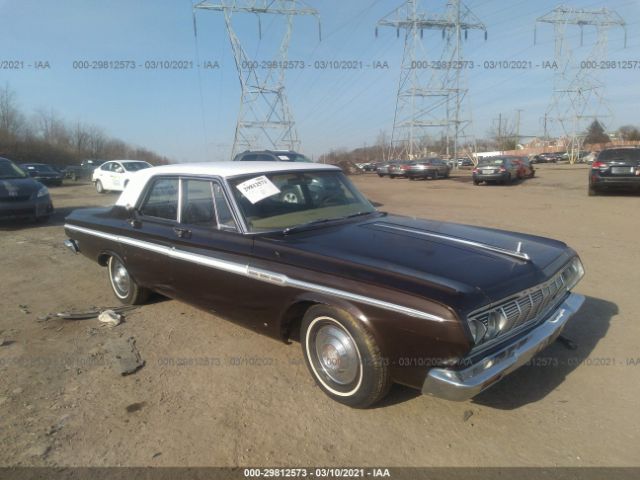 1964 PLYMOUTH FURY