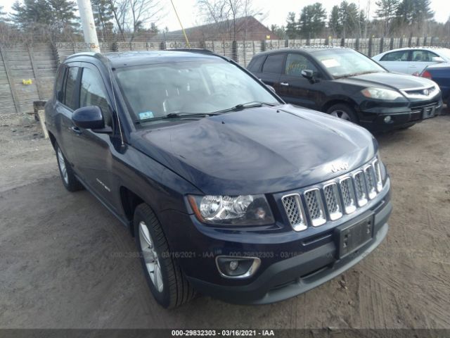 Salvage Car Jeep Compass 15 Dark Blue For Sale In Shirley Ma Online Auction 1c4njdeb7fd