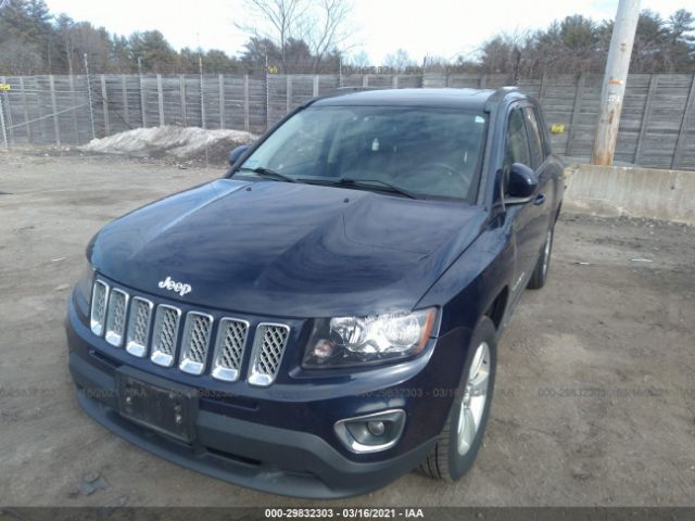 Salvage Car Jeep Compass 15 Dark Blue For Sale In Shirley Ma Online Auction 1c4njdeb7fd