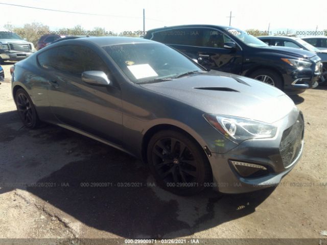 Salvage Car Hyundai Genesis Coupe 2015 Gray For Sale In Tucson Az Online Auction Kmhht6kj4fu127088