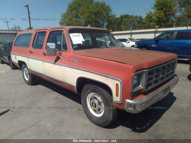 1978 CHEVROLET SUBURBAN