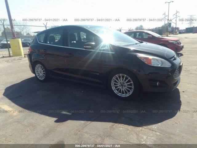 Salvage Car Ford C Max Hybrid 13 Black For Sale In St Paul Mn Online Auction 1fadp5bu4dl