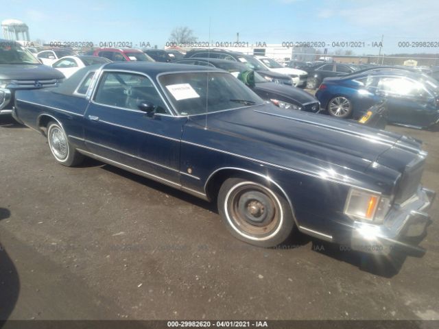 1979 CHRYSLER CORDOBA