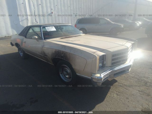 1976 CHEVROLET MONTE CARLO
