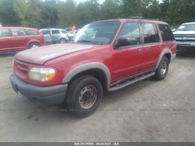 Used Car Ford Explorer 1999 Red For Sale In Byram Ms Online Auction 1fmzu32x1xzc