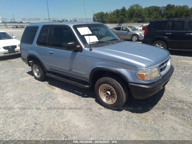 Used Car Ford Explorer 1998 Light Blue For Sale In Tifton Ga Online Auction 1fmyu22xxwud