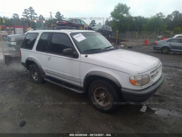 Used Car Ford Explorer 1998 White For Sale In Ravenel Sc Online Auction 1fmyu22x9wuc