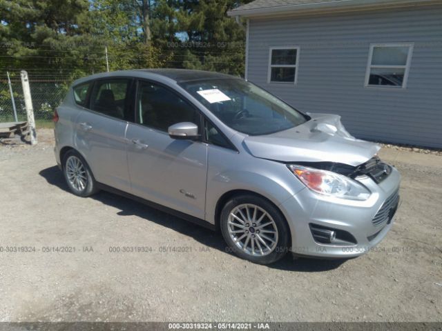 Salvage Car Ford C Max Energi 13 Silver For Sale In New Philadelphia Oh Online Auction 1fadp5cu7dl