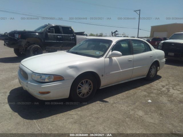 Salvage Car Buick Lesabre 2005 White For Sale In Odessa Tx Online Auction 1g4hp52k35u168401