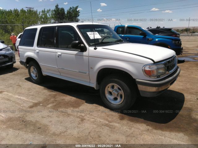 Salvage Car Ford Explorer 1998 White For Sale In Albuquerque Nm Online Auction 1fmzu35p9wub