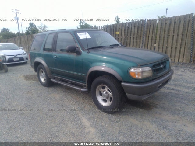 Used Car Ford Explorer 1998 Green For Sale In Fredericksburg Va Online Auction 1fmyu24e2wud