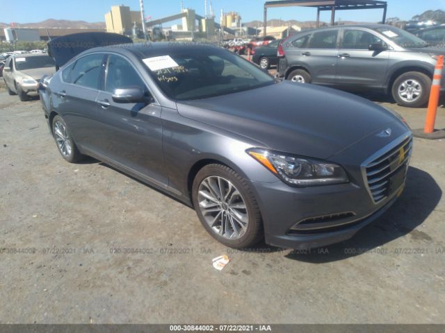 Salvage Car Hyundai Genesis 2015 Gray For Sale In Bay Point Ca Online Auction Kmhgn4je3fu095944