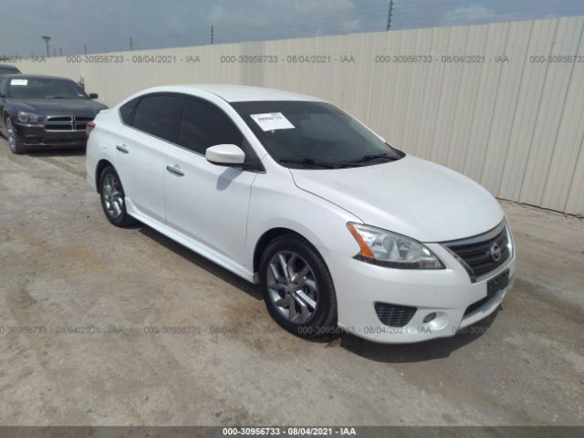 Salvage Car Nissan Sentra 13 White For Sale In San Antonio Tx Online Auction 3n1ab7ap1dl