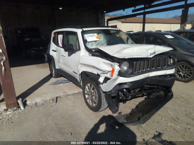 Auction Ended: Salvage 2016 Jeep Renegade White is Sold in Medford NY