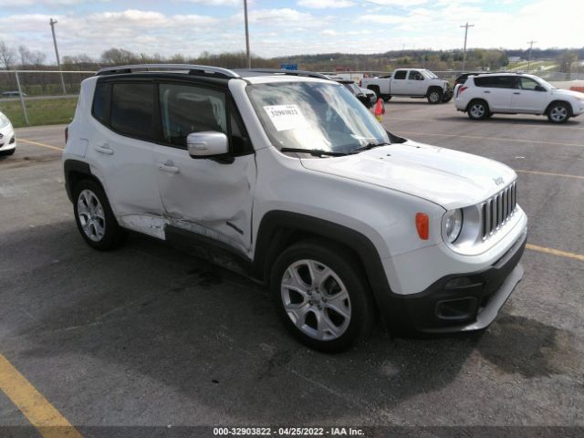 Auction Ended: Salvage 2016 Jeep Renegade White is Sold in Odessa MO